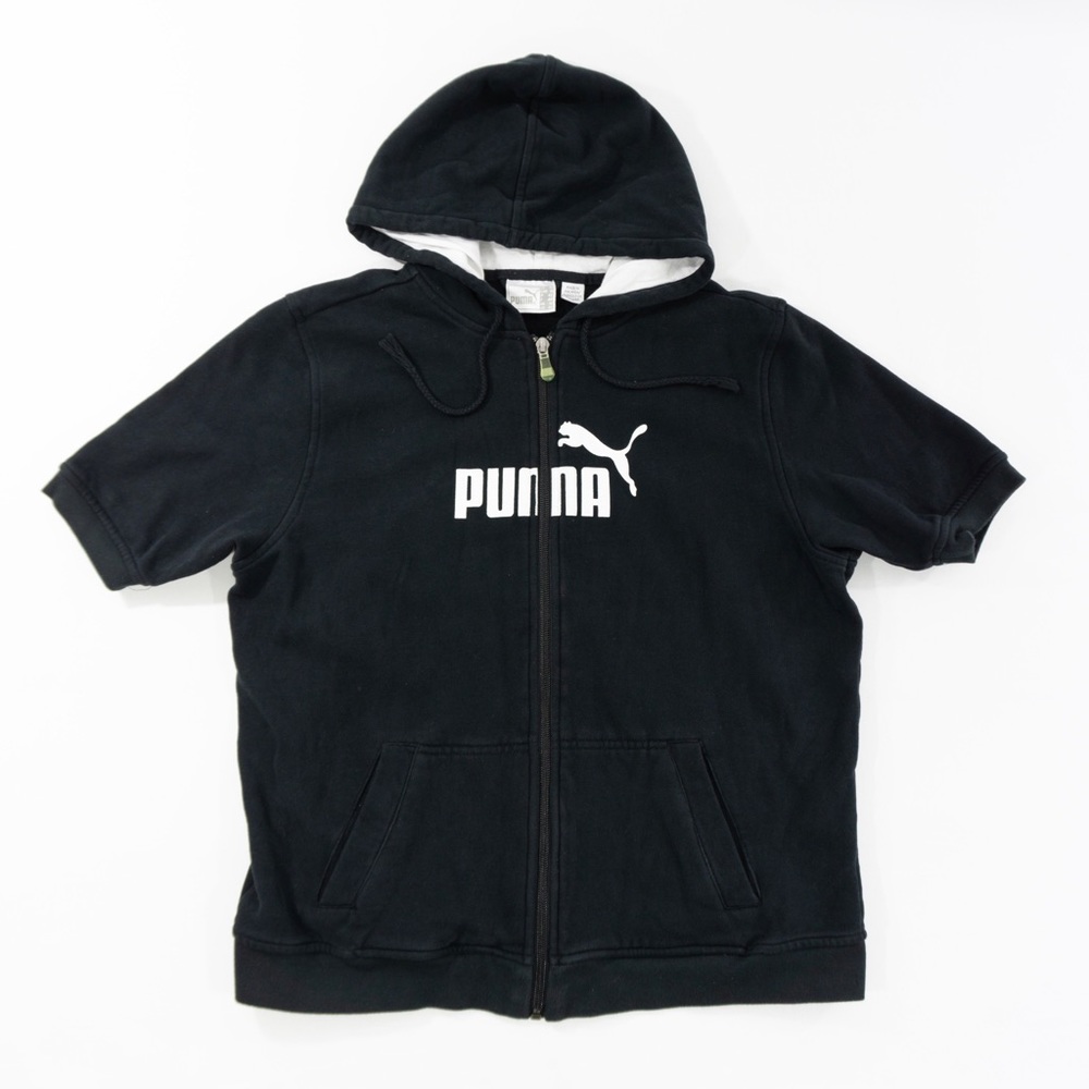 Puma Short Sleeve Full Zip Hoodie